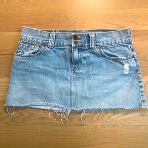 Abercrombie and Fitch Denim Mini skirt